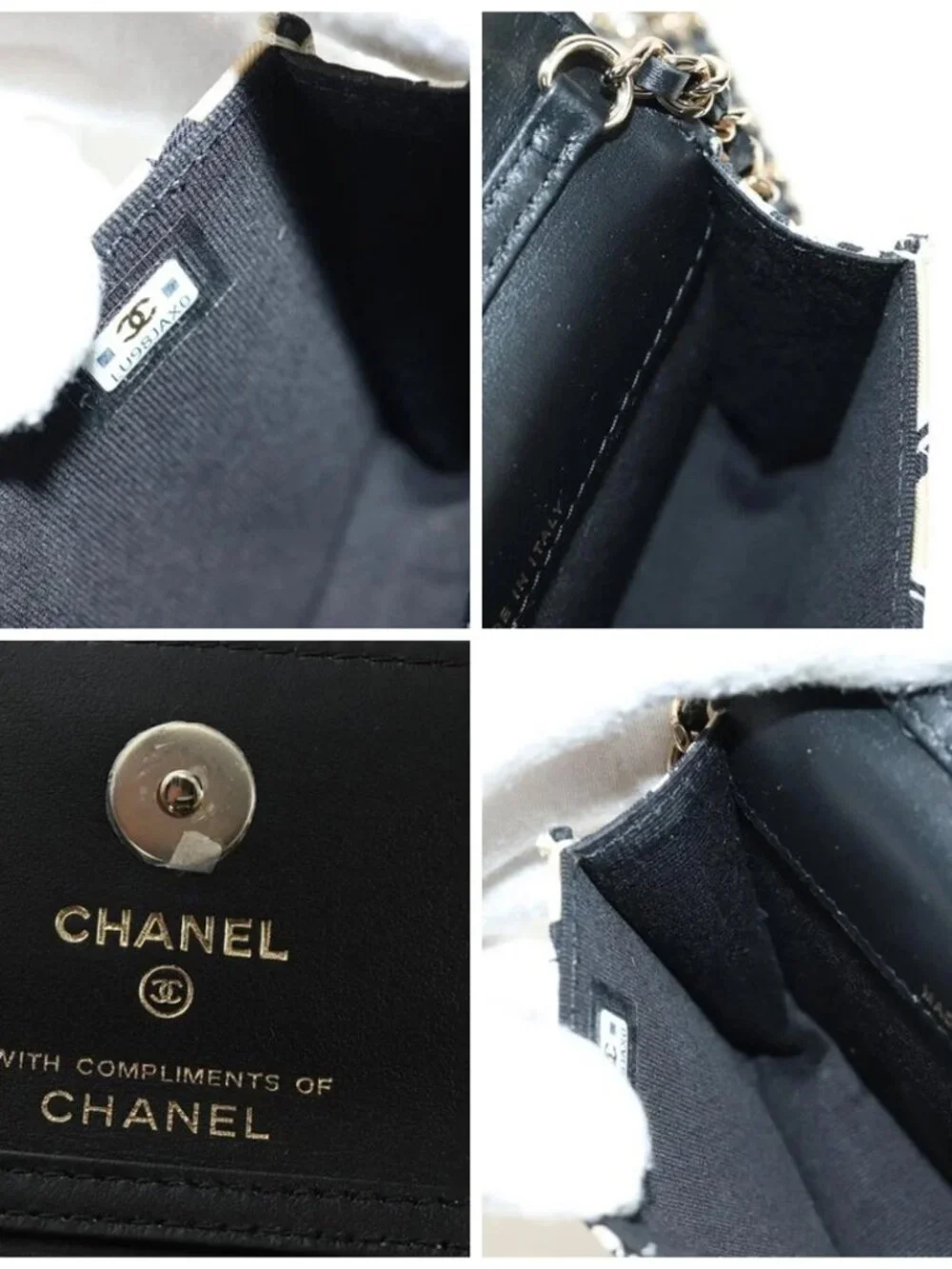 CHANEL Mini Matelasse Chain Shoulder Pouch Satin Beige Silver CC Auth 188736M